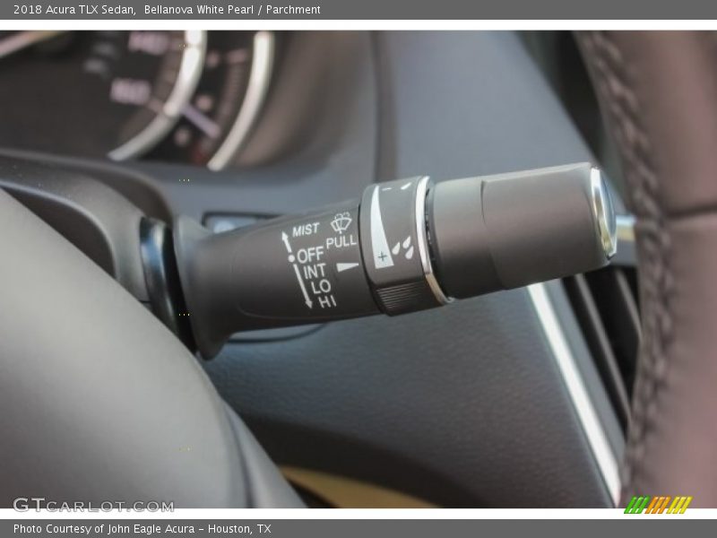 Bellanova White Pearl / Parchment 2018 Acura TLX Sedan