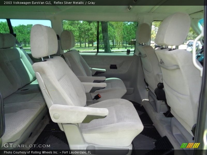Reflex Silver Metallic / Gray 2003 Volkswagen EuroVan GLS