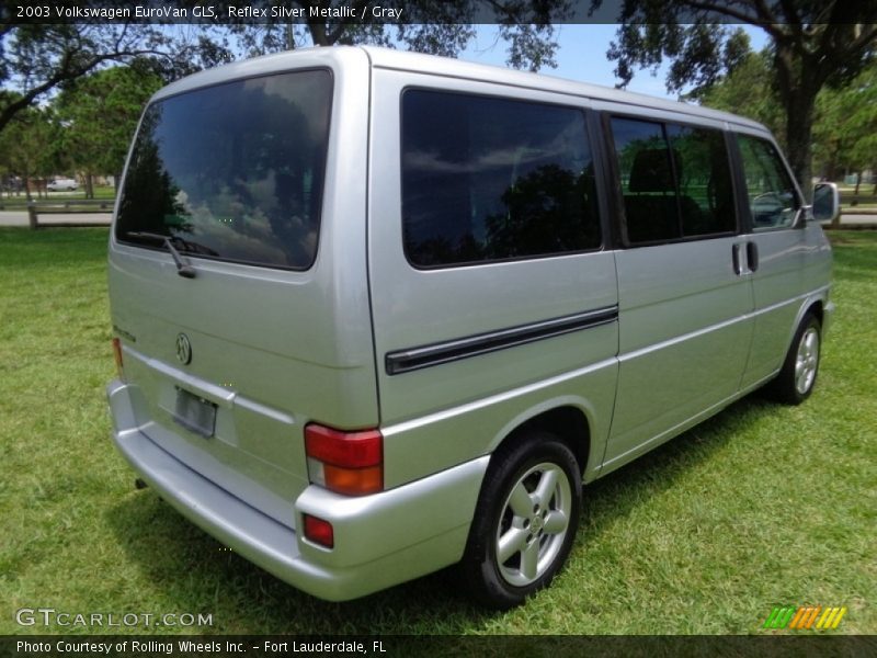 Reflex Silver Metallic / Gray 2003 Volkswagen EuroVan GLS