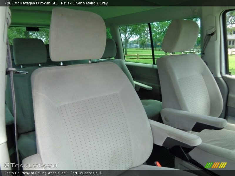 Reflex Silver Metallic / Gray 2003 Volkswagen EuroVan GLS