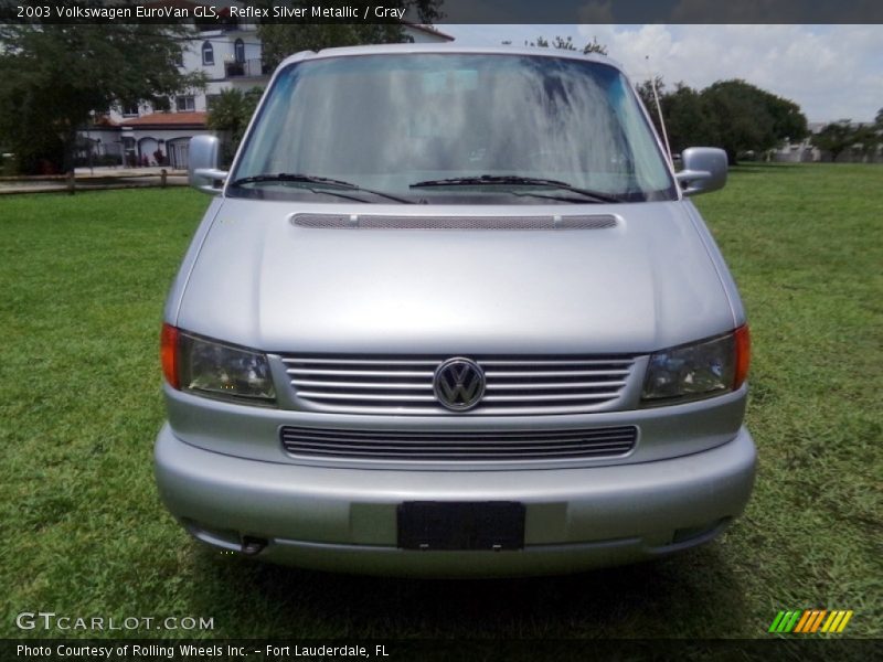 Reflex Silver Metallic / Gray 2003 Volkswagen EuroVan GLS