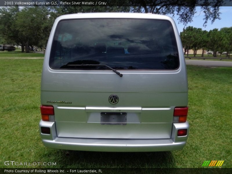 Reflex Silver Metallic / Gray 2003 Volkswagen EuroVan GLS