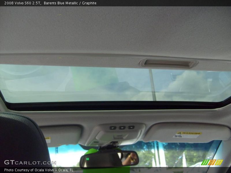 Barents Blue Metallic / Graphite 2008 Volvo S60 2.5T