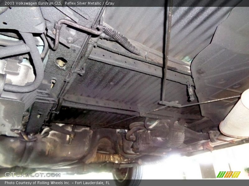 Reflex Silver Metallic / Gray 2003 Volkswagen EuroVan GLS