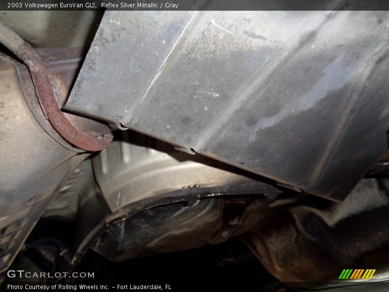 Reflex Silver Metallic / Gray 2003 Volkswagen EuroVan GLS