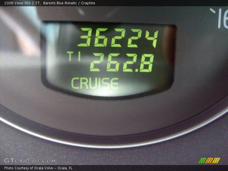 Barents Blue Metallic / Graphite 2008 Volvo S60 2.5T