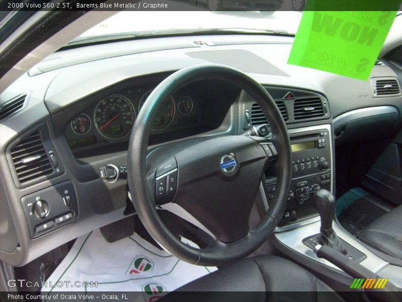 Barents Blue Metallic / Graphite 2008 Volvo S60 2.5T