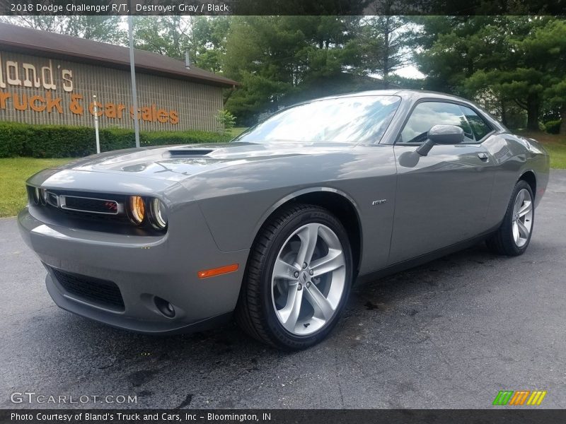 Destroyer Gray / Black 2018 Dodge Challenger R/T
