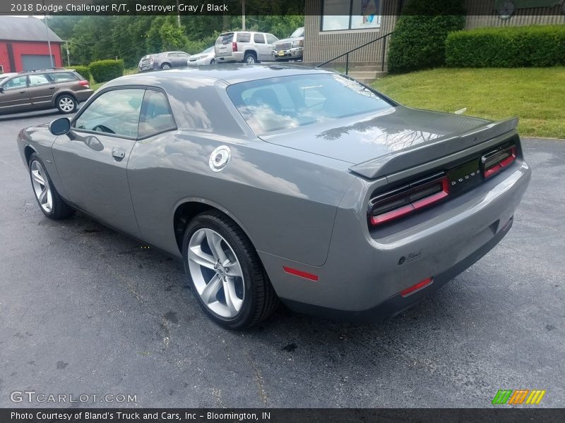 Destroyer Gray / Black 2018 Dodge Challenger R/T