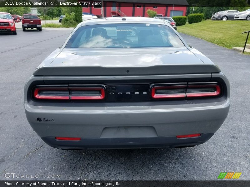 Destroyer Gray / Black 2018 Dodge Challenger R/T
