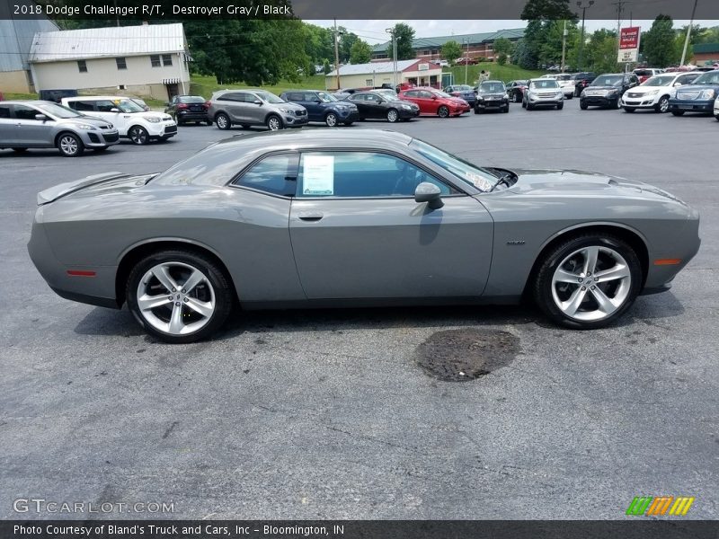 Destroyer Gray / Black 2018 Dodge Challenger R/T