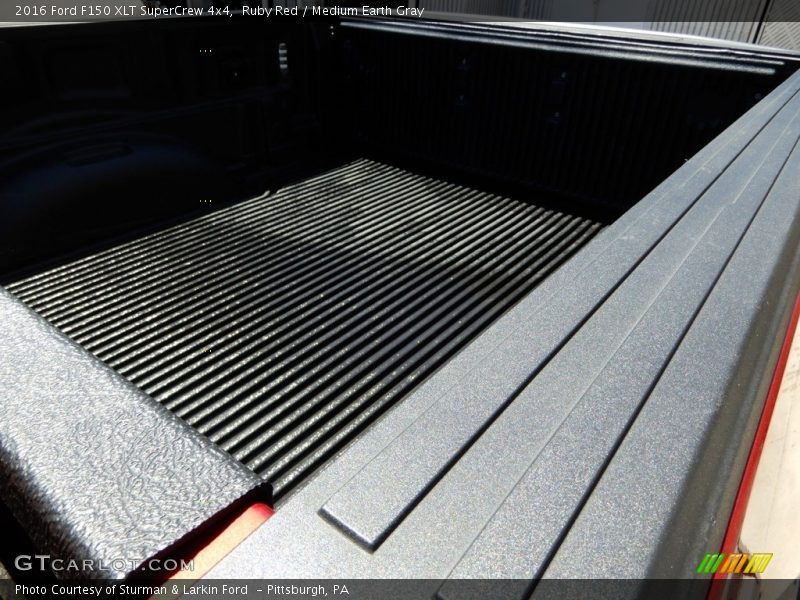 Ruby Red / Medium Earth Gray 2016 Ford F150 XLT SuperCrew 4x4