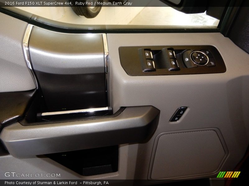 Ruby Red / Medium Earth Gray 2016 Ford F150 XLT SuperCrew 4x4