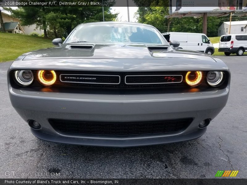 Destroyer Gray / Black 2018 Dodge Challenger R/T