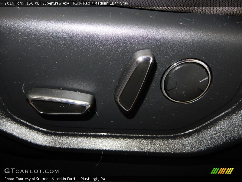 Ruby Red / Medium Earth Gray 2016 Ford F150 XLT SuperCrew 4x4