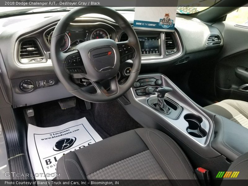 Destroyer Gray / Black 2018 Dodge Challenger R/T