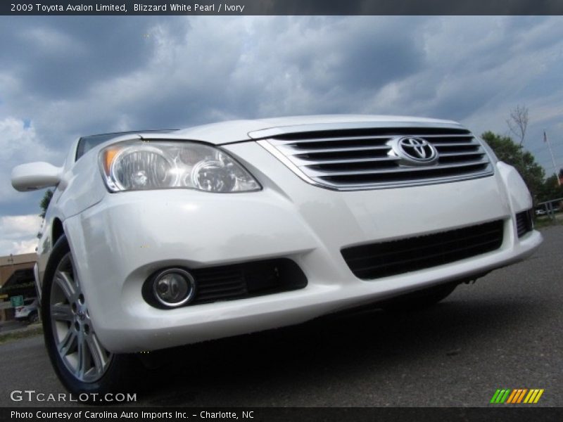 Blizzard White Pearl / Ivory 2009 Toyota Avalon Limited