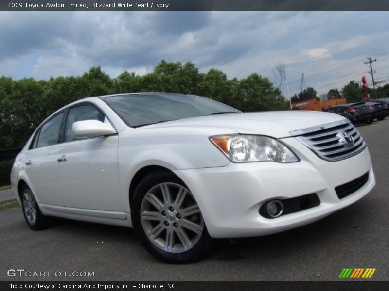 Blizzard White Pearl / Ivory 2009 Toyota Avalon Limited