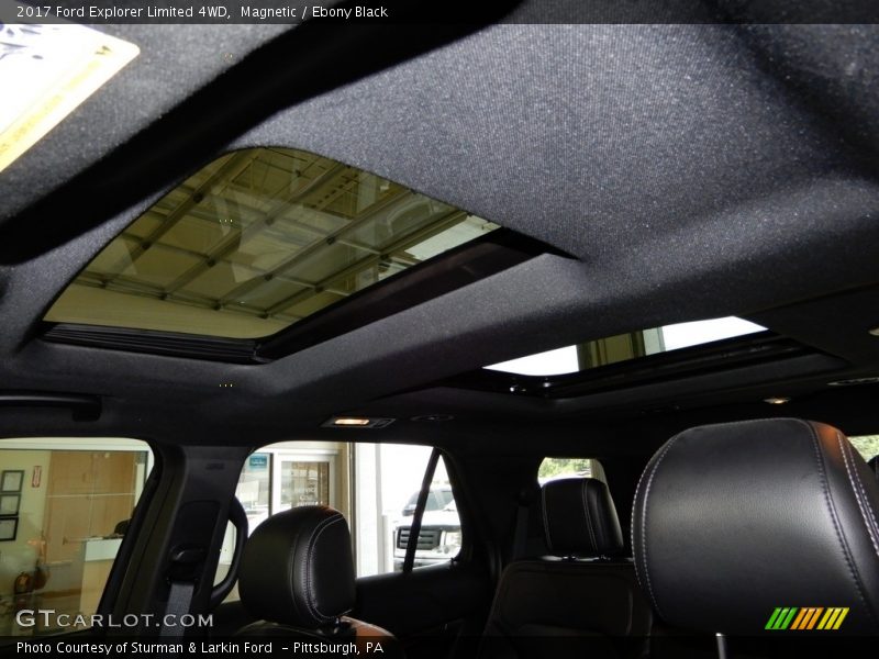 Magnetic / Ebony Black 2017 Ford Explorer Limited 4WD