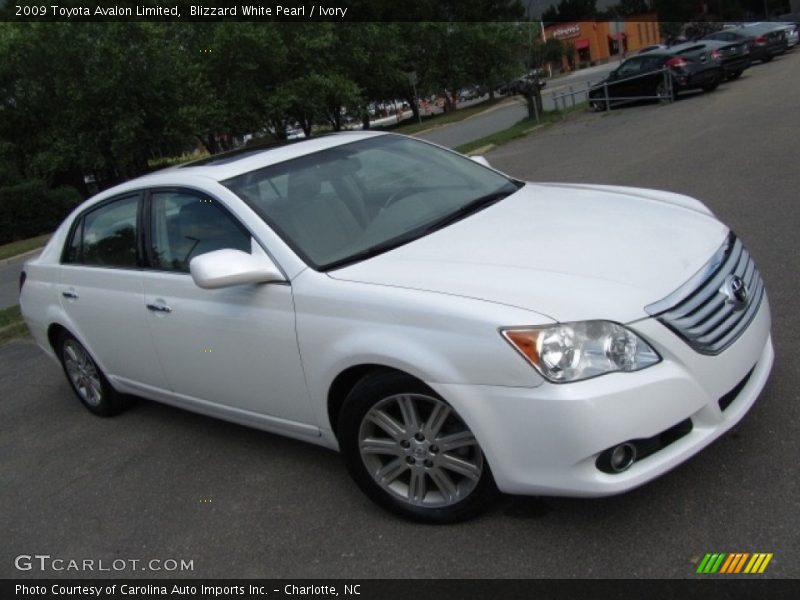 Blizzard White Pearl / Ivory 2009 Toyota Avalon Limited