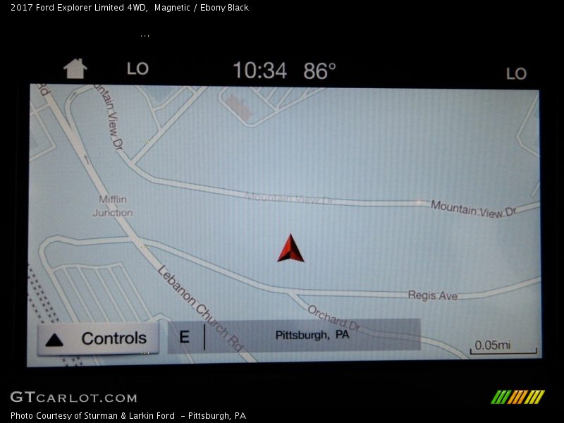 Magnetic / Ebony Black 2017 Ford Explorer Limited 4WD