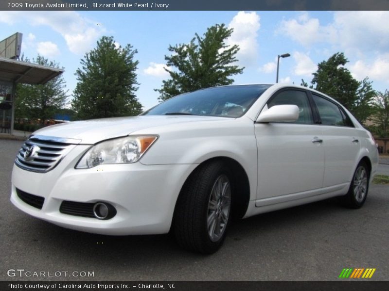 Blizzard White Pearl / Ivory 2009 Toyota Avalon Limited