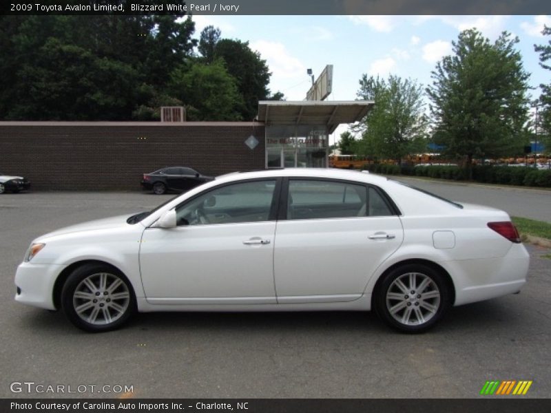 Blizzard White Pearl / Ivory 2009 Toyota Avalon Limited