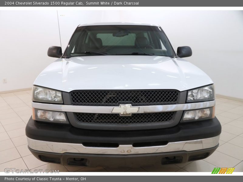 Summit White / Dark Charcoal 2004 Chevrolet Silverado 1500 Regular Cab