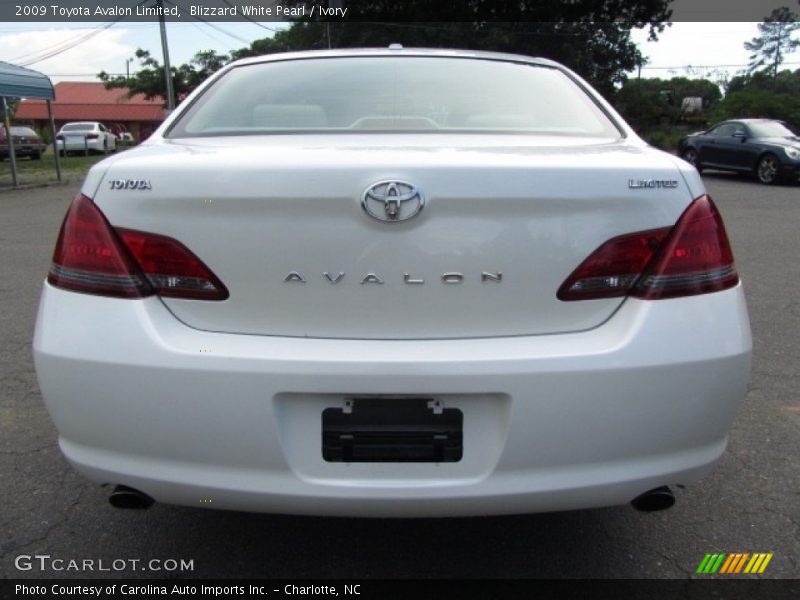 Blizzard White Pearl / Ivory 2009 Toyota Avalon Limited