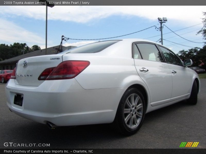 Blizzard White Pearl / Ivory 2009 Toyota Avalon Limited