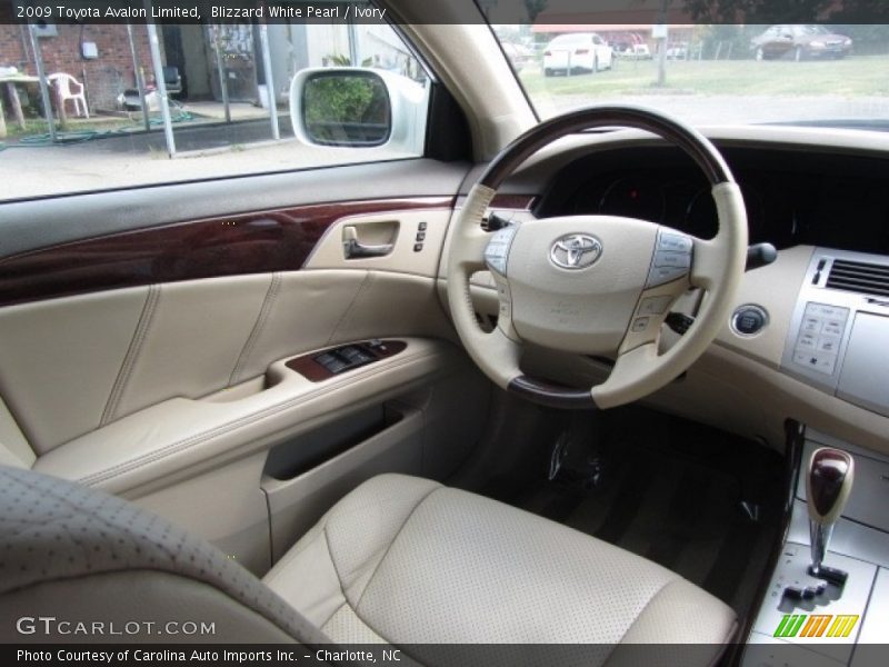 Blizzard White Pearl / Ivory 2009 Toyota Avalon Limited