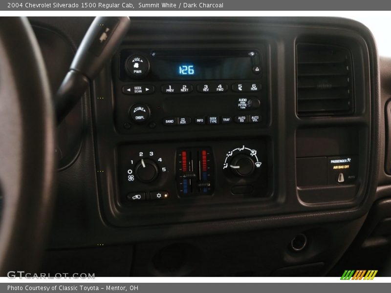 Summit White / Dark Charcoal 2004 Chevrolet Silverado 1500 Regular Cab