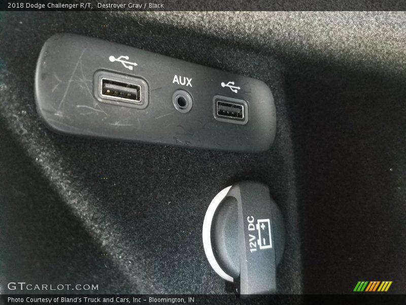 Destroyer Gray / Black 2018 Dodge Challenger R/T