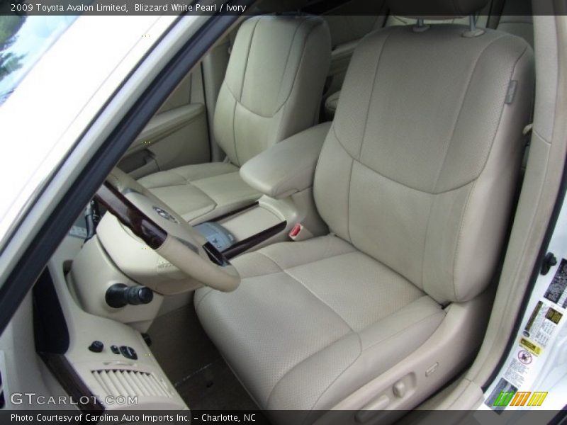 Blizzard White Pearl / Ivory 2009 Toyota Avalon Limited