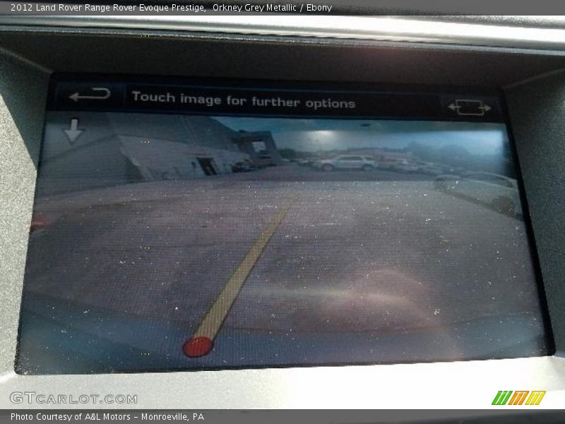 Orkney Grey Metallic / Ebony 2012 Land Rover Range Rover Evoque Prestige
