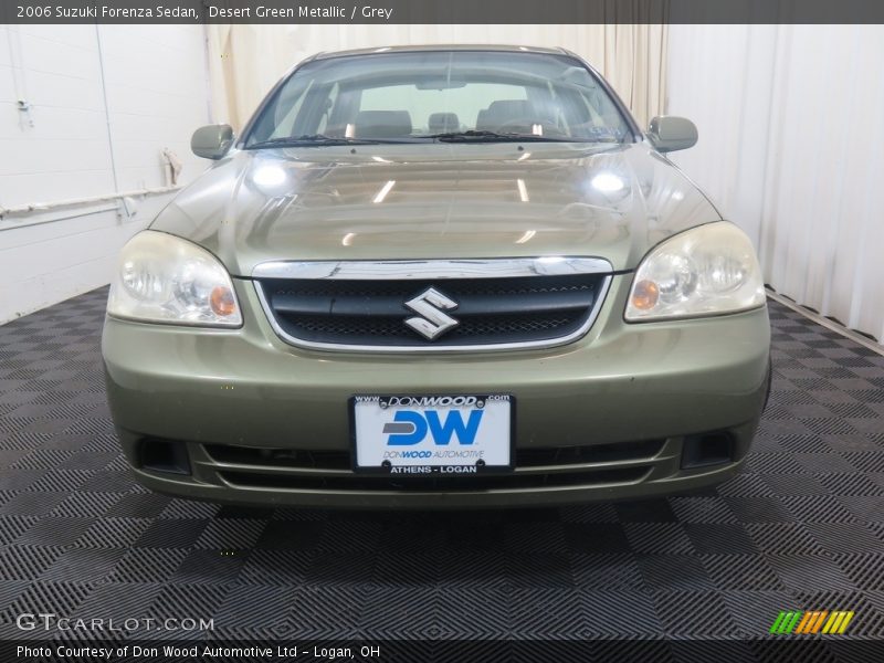 Desert Green Metallic / Grey 2006 Suzuki Forenza Sedan