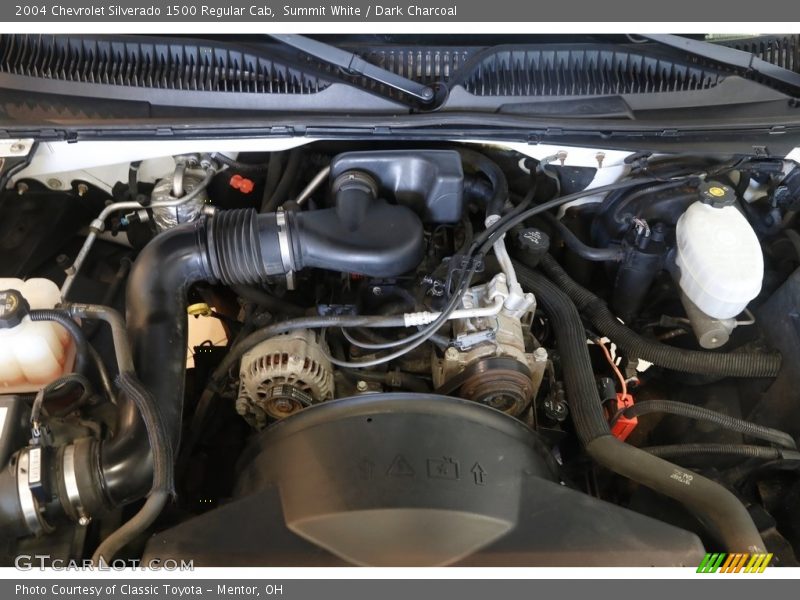 Summit White / Dark Charcoal 2004 Chevrolet Silverado 1500 Regular Cab