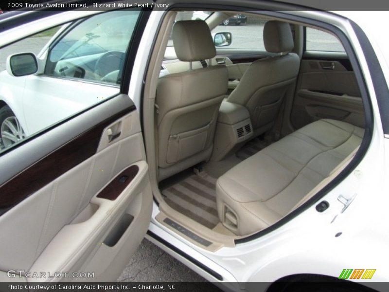 Blizzard White Pearl / Ivory 2009 Toyota Avalon Limited