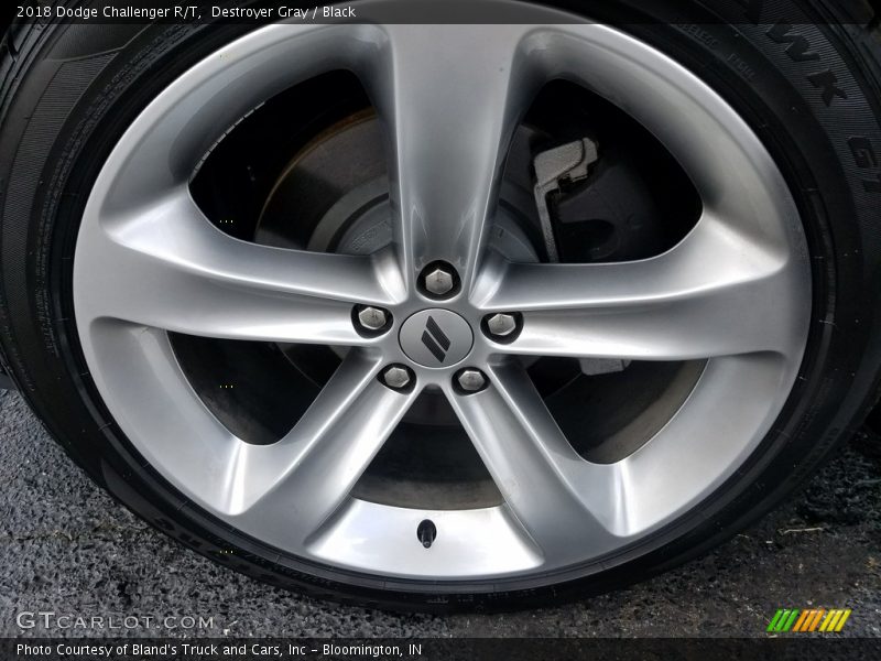 Destroyer Gray / Black 2018 Dodge Challenger R/T