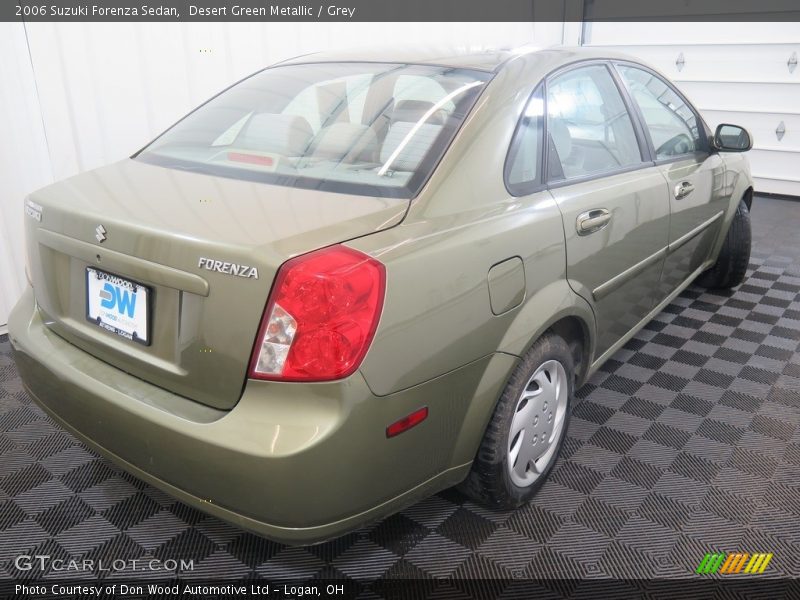 Desert Green Metallic / Grey 2006 Suzuki Forenza Sedan