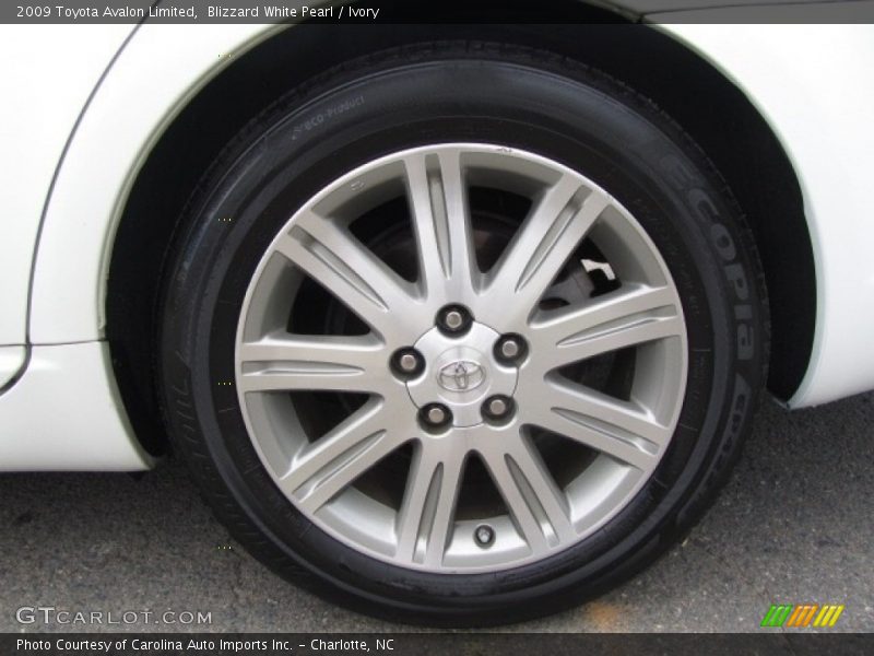 Blizzard White Pearl / Ivory 2009 Toyota Avalon Limited