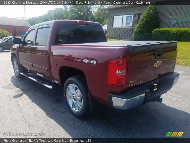 Deep Ruby Metallic / Light Cashmere/Dark Cashmere 2013 Chevrolet Silverado 1500 LTZ Crew Cab 4x4