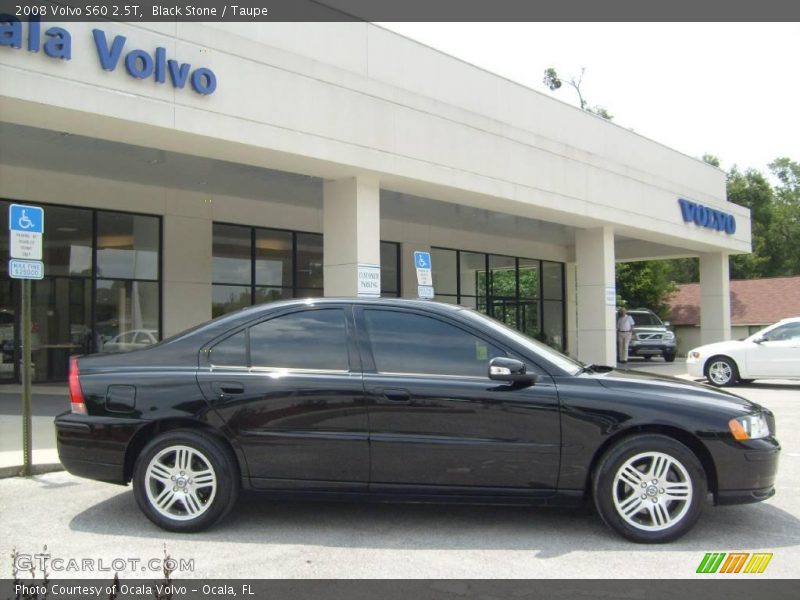 Black Stone / Taupe 2008 Volvo S60 2.5T
