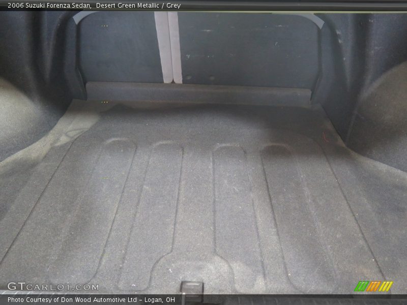Desert Green Metallic / Grey 2006 Suzuki Forenza Sedan