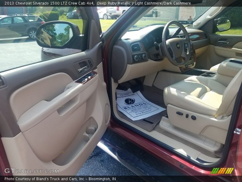 Deep Ruby Metallic / Light Cashmere/Dark Cashmere 2013 Chevrolet Silverado 1500 LTZ Crew Cab 4x4