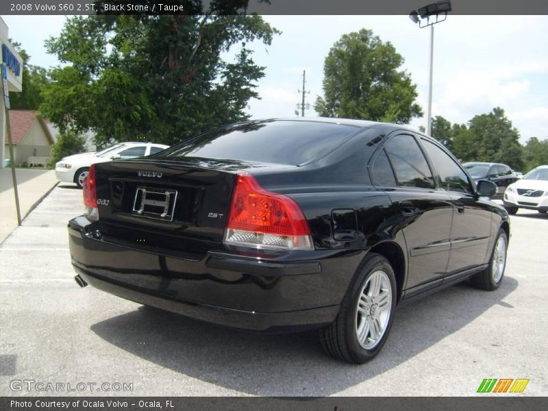 Black Stone / Taupe 2008 Volvo S60 2.5T