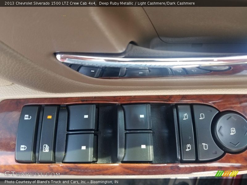 Deep Ruby Metallic / Light Cashmere/Dark Cashmere 2013 Chevrolet Silverado 1500 LTZ Crew Cab 4x4