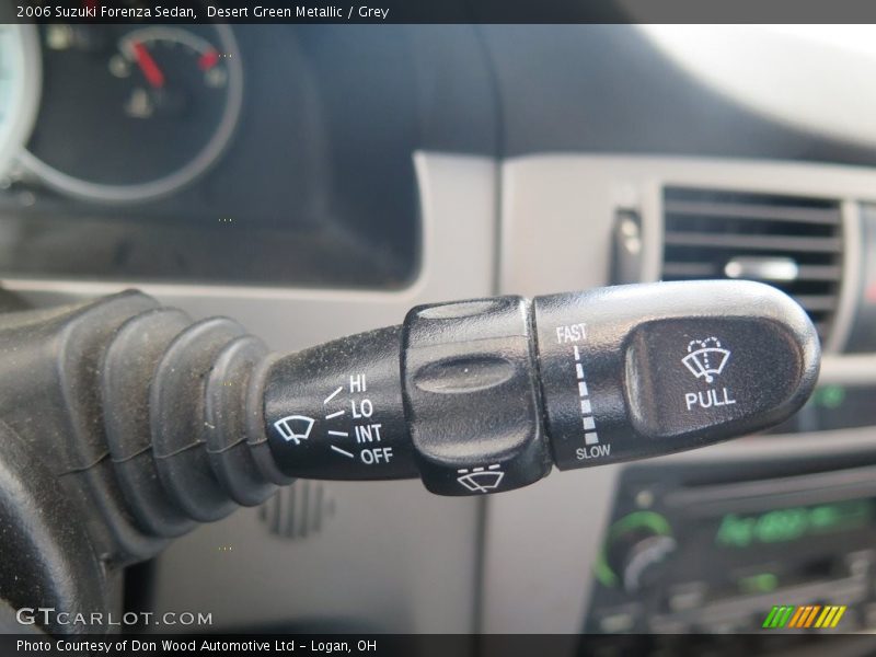 Desert Green Metallic / Grey 2006 Suzuki Forenza Sedan