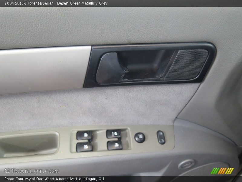 Desert Green Metallic / Grey 2006 Suzuki Forenza Sedan