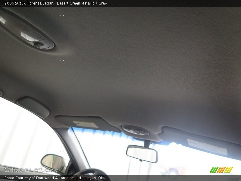 Desert Green Metallic / Grey 2006 Suzuki Forenza Sedan